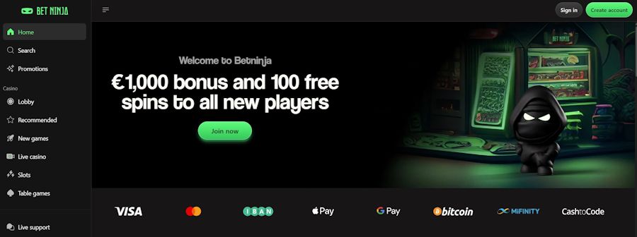 betninja - top casino en ligne etranger